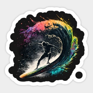 Temporal Surfer No. 1 Sticker